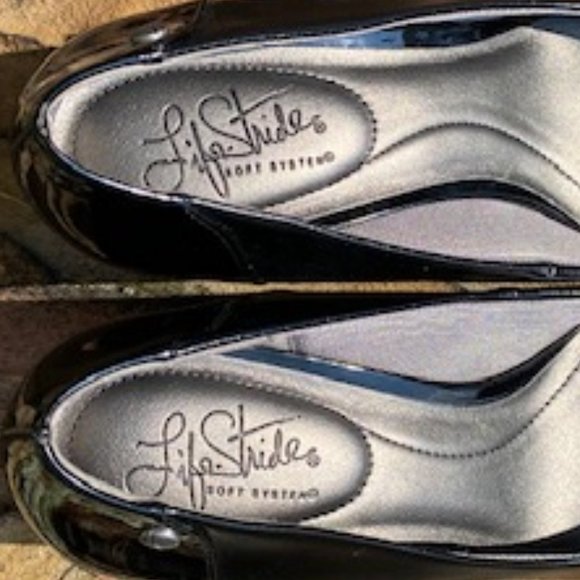 Life Stride Flex sole leather/patent leather heels - Picture 3 of 11